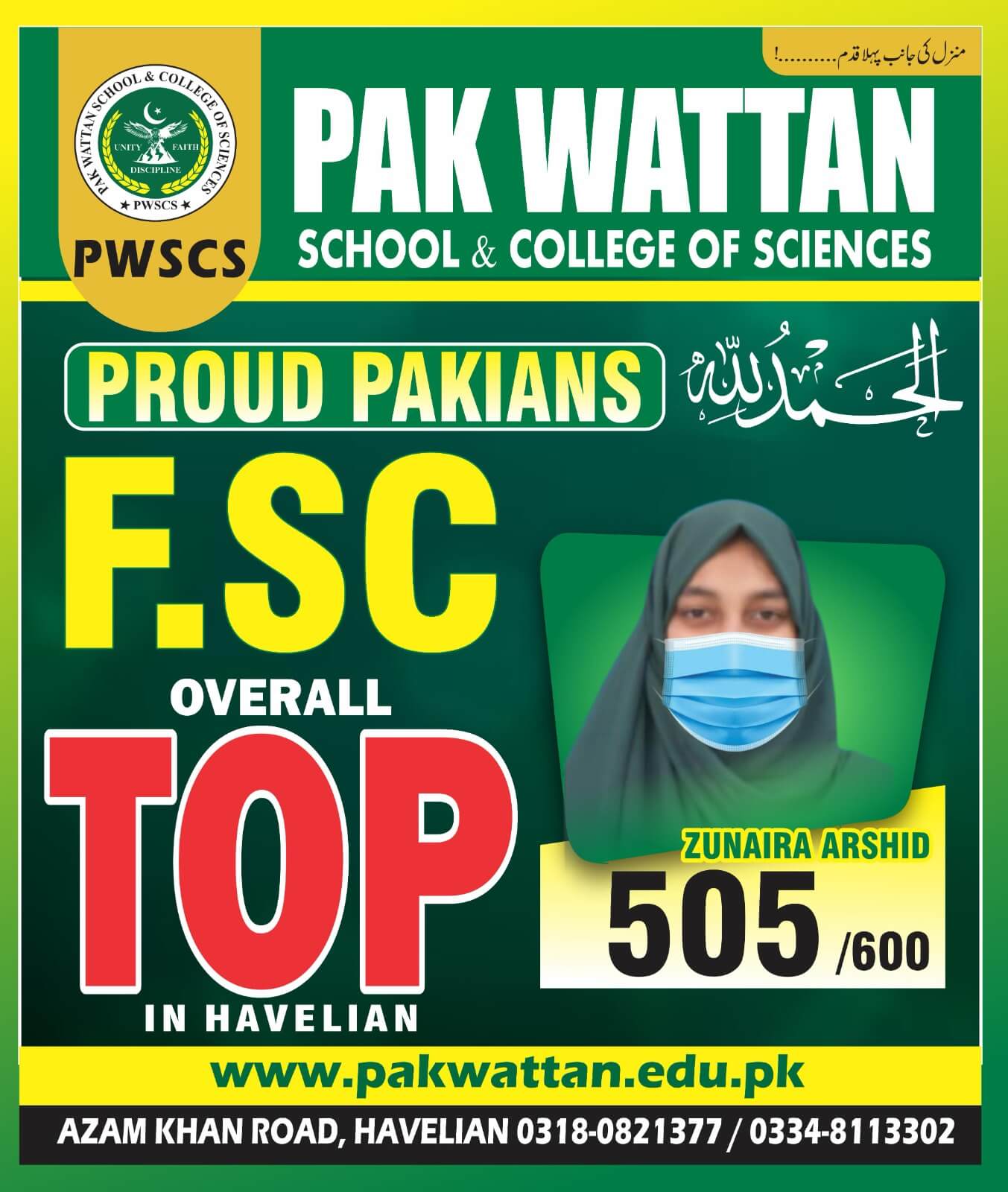 Top Positions in Havelian